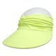 thumbnail image 3 of Mujeres Deporte Visera Sombreros Vacío Top Gorra De Béisbol Sombreros Con Protección Uv Y2K Chicas Jóvenes Playa, 3 of 5