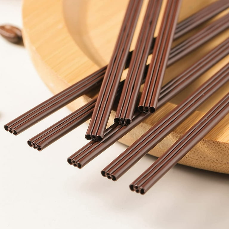 200pcs/300pcs 7.09 Inch Double Hole Coffee Stirrers for restaurants/cafes