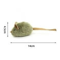 thumbnail image 6 of Koiauber Squeaky Plush Mice for Cats Interactive Realistic Mouse Cat Toy with Touch Activated Sound Electronic Chirping Self Play Kitten Toy for Indoor Cats, 6 of 8