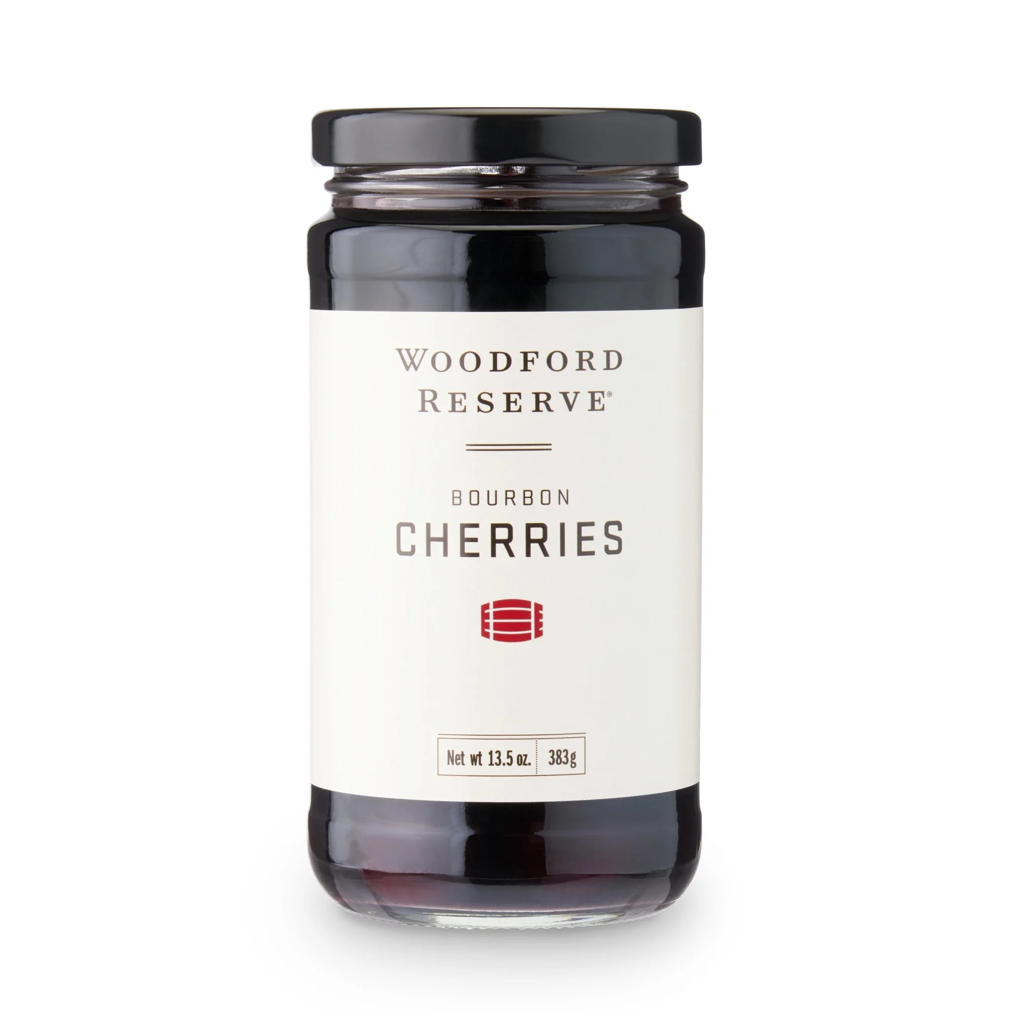 Woodford Reserve Bourbon Cherries - 13.5 oz (383g) 4 Pack