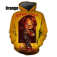 thumbnail image 2 of Sudadera con capucha de moda para hombre, patrón de muñeca de Halloween, impresión 3D, jersey de moda urbana de manga larga, ropa de otoño e invierno para hombre, 2 of 4