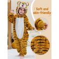 thumbnail image 6 of MICHLEY Baby Sleeping Bag Sack Flannel Wearable Blankets Pajamas 3-12Years, Flannel,Unisex Pajamas, Long Sleeve,Zipper, For Autumn Winter,Suitable Girls And Boys,Warm & Breathable, 6 of 7