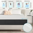 thumbnail image 4 of 5" 6" Gel Memory Foam Mattress Medium Firm Twin XL Full Queen Size Mattress in a Box,Fiberglass-Free & CertiPUR-US Certified, 4 of 11