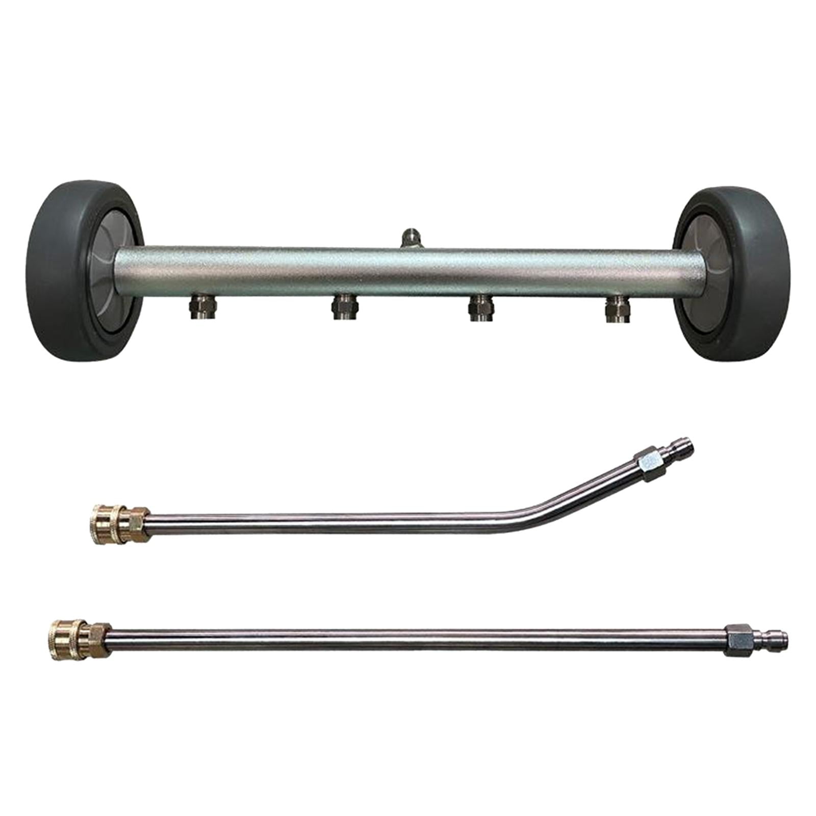 Pressure Washer Undercarriage Cleaner under Car Washing Water Brooms with Extension Rods