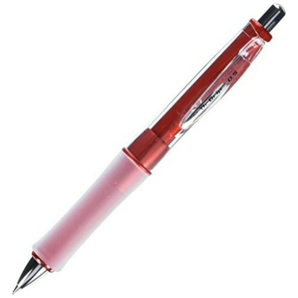 pilot mechanical pencil dr. grip g-spec flash colors, 0.5mm, flash red