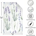 thumbnail image 3 of Coolnut Beautiful Lavender Kitchen Dish Towel Set of 4, Super Soft Absorbent Cleaning Cloth, Reusable Quick Drying Kitchen Towel for Home, Kitchen Washcloth Gift, 3 of 7