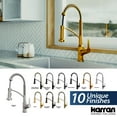 thumbnail image 2 of Karran  Scottsdale Single-Handle Pull-Down Sprayer Kitchen Faucet Gold Gold Finish, 2 of 5