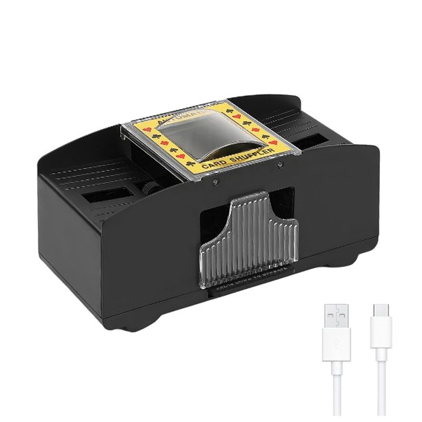 2Deck Cards Mixer Machine Battery or USB Powered Play Cards