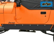 EAG Rock Sliders Rock Rails Guards Off Road Armor Fits for 87-95 Wrangler YJ
