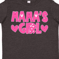 thumbnail image 4 of Inktastic Mama's Girl Pink with Hearts Girls Toddler T-Shirt, 4 of 5