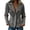 Grey, variant on Fringe Western Jacket Women Faux Suede Vintage Cowgirl Style Tassel Button up Long Sleeve Lapel Womens 2026 New Black, Size L by Awwp