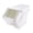 White/6 gal, variant on Met Lux 2.6 gal Rectangle White Shelf Ingredient Bin - with 1/2 Cup Measuring Spoon - 1 count box