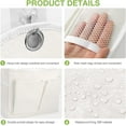 thumbnail image 3 of 2 Pack Wall Hanging Organizer Bag with Pockets Fabric Storage Bag Basket Caddy Waterproof, 3 of 5