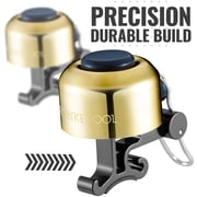 PRO BIKE TOOL Brass Classic 1 Sound Ringer Bicycle Bell for Adult Kids Bike