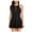 A247-Black, variant on Women's Sexy One Piece Swimsuit Ruched Tummy Control Bathing Suit Plunge Color Block Swimwear,Plunge Color Block(Black,L)