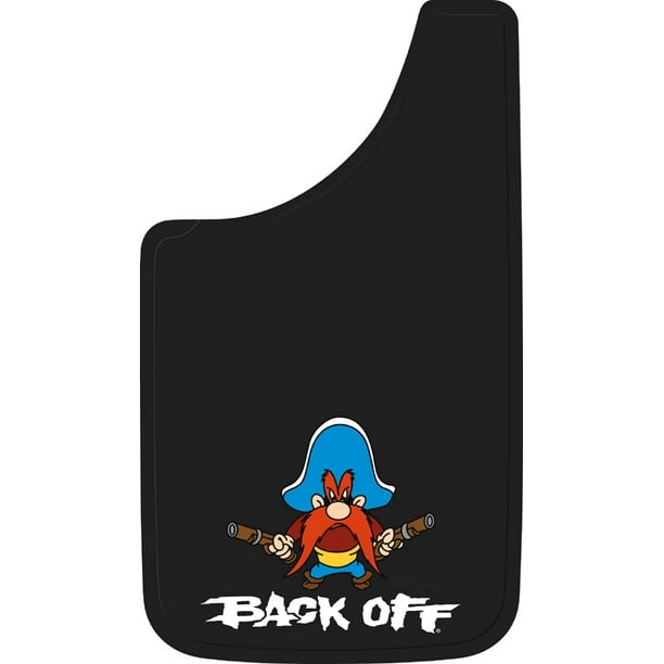 PLASTICOLOR 000502R01 Mud Flaps 11 x 19; Yosemite Sam