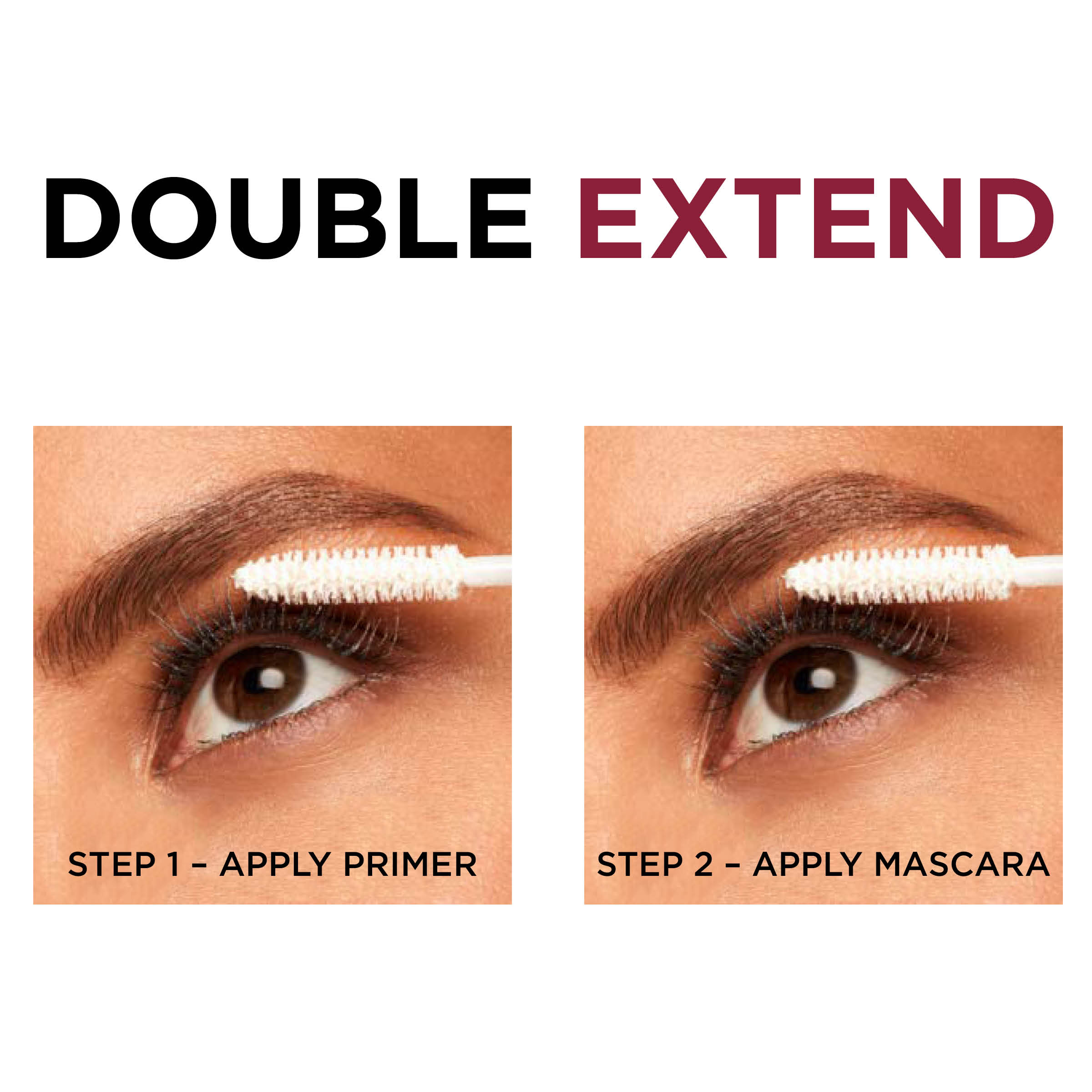 L'Oreal Paris Double Extend Tubing Mascara, Black, 1.18 oz photo 3