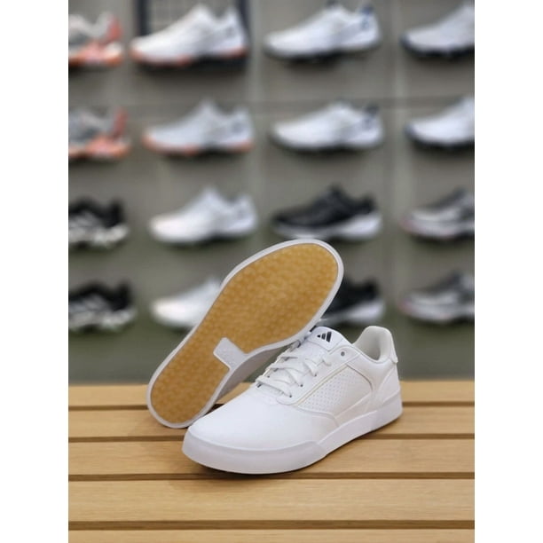 Adi-das RetroCross Spikeless Men's Golf Shoes Training Shoes White Wide GV6911