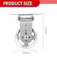 thumbnail image 3 of Weiweiguan 1Pc Suspended Fitness Machine Hanging Wheel Special Pulley for Steel Wire Rope, 3 of 7