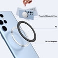 thumbnail image 2 of Anillo magnético Nillkin MagSafe SnapLink Air, paquete de 2, negro, 2 of 7