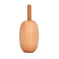 thumbnail image 1 of Wooden Darning Egg, Socks Sewing Tools Easy Grip Sturdy Durable with Needle for Clothing, 1 of 8
