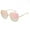 Pink, variant on Small Square Polarized Sunglasses for Men and Women Polygon Mirrored Lens B2309