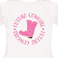 thumbnail image 4 of Inktastic Future Cowgirl Girls Girls Long Sleeve Baby Bodysuit, 4 of 5