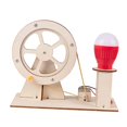thumbnail image 2 of serony craft Kits Hand Cranked Generator with Bulb for Teaching Aids Gift, 2 of 9