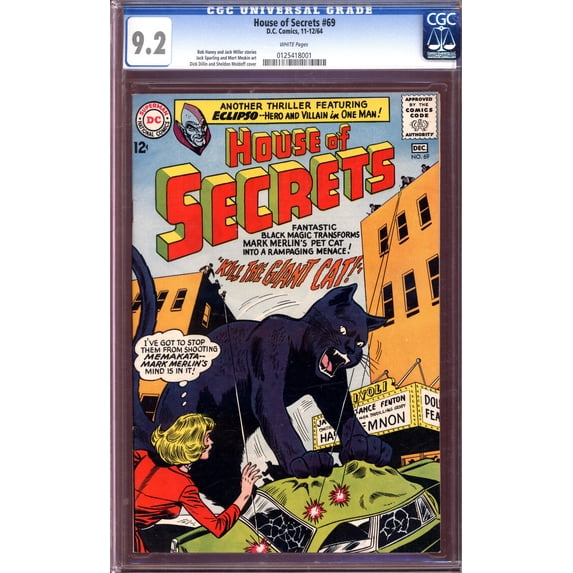 House of Secrets #69 - CGC 9.2 Comic Book