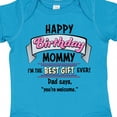 thumbnail image 4 of Inktastic Happy Birthday, Mommy I'm the Best Ever in Pink Boys or Girls Baby Bodysuit, 4 of 5