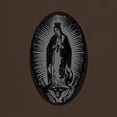 thumbnail image 3 of CafePress - Virgin Of Guadalupe Gray Dark T Shirt - Men's Classic Graphic Cotton T-Shirt, 3 of 4