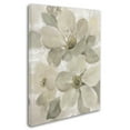 thumbnail image 2 of Trademark Fine Art 'White on White Floral I Crop Neutral' Canvas Art by Silvia Vassileva, 2 of 3