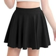 thumbnail image 6 of SILVERCELL 3-16Y Teens Girls Casual Mini Skirts with Liner, Kids Athletic Solid Culottes Pleated Skater Skirt Skorts, 6 of 9