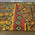 thumbnail image 6 of Ambesonne African Place Mats Set of 4, Grunge Motifs, Standard Size, Multicolor, 6 of 6