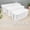 White, variant on DUNCHATY Cable Management Box Set 3 Sizes - Cord Hider for Power Strip, Child-Safe Locking Lid, ABS, 10 Cable Ties & 4 Clips, White