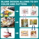 thumbnail image 3 of Bolsas de lona MAFYE, paquete de 30 unidades, para sublimación, color DIY, 3 of 8