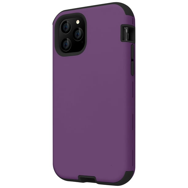 Heavy Duty 3 In 1 Silicone Shockproof Case For Iphone 11 Pro Max 6 5 Inch Dark Purple Black Walmart Com Walmart Com Heavy Duty 3 In 1 Silicone Shockproof Case For Iphone 11 Pro Max 6 5 Inch Dark Purple Black Walmart Com Walmart Com