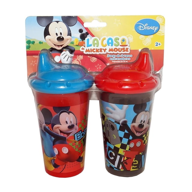 Juego de Vasos Disney Regalos Siglo XXI Mickey Mouse 2 Piezas