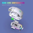 thumbnail image 5 of hxsj T90 2.4G Wireless Mechanical Mouse RGB Gaming Mouse Ergonomic 10 Million Keystroke 3600DPI Mouse 11 RGB Lighting Modes Mice, 5 of 9