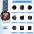 thumbnail image 6 of Vodtian 4 pack 20mm Elastic Nylon Bands Compatible with Samsung Galaxy Watch7/6/5/4, Garmin Vivoactive 6/5/3, Garmin Venu, Quick Release Repalcement Bands for Amazfit Bip 3/Amazfit Active 2, 6 of 7