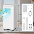 thumbnail image 5 of 8,000 BTU Portable Air Conditioner – 4-in-1 with Fan, Dehumidifier & Heater, Remote, 24H Timer, Window Kit Included, Cools Rooms up to 350 Sq.Ft, Bedroom, Living Room, Home Office, 5 of 7