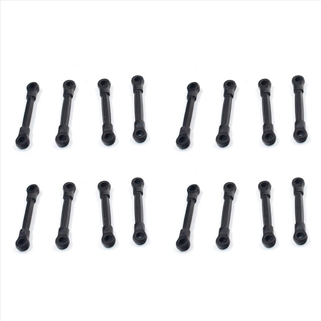 16x PX9300-04 Enlace de Amortiguador de 4 cm de Longitud para Pxtoys PX9300 9300 9301 9302 1/18 RC Car Piezas de Repuesto
