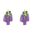 thumbnail image 1 of kurtrusly 122pack/lot Elegant Artificial Flower With Realistic Appearance - Low Maintenance Long-lasting light purple 2Set, 1 of 6