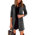 thumbnail image 2 of Sherrylily Women Open Front Cardigan Long Sweaters Cardigan Outerwear Button Down Coats, 2 of 5