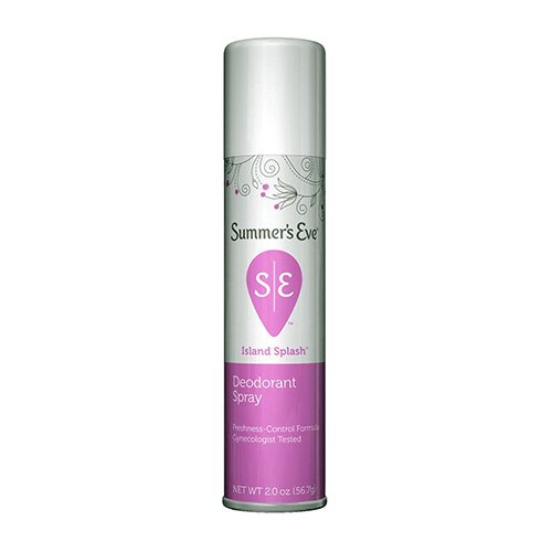 Summers Eve Feminine Deodorant Spray, Island Splash 2 Oz, 3 Pack