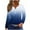 White, variant on BangWanChi Womens Blouses for Work Long Sleeve Women's Casual Gradient Long Sleeve V-Neck Tops