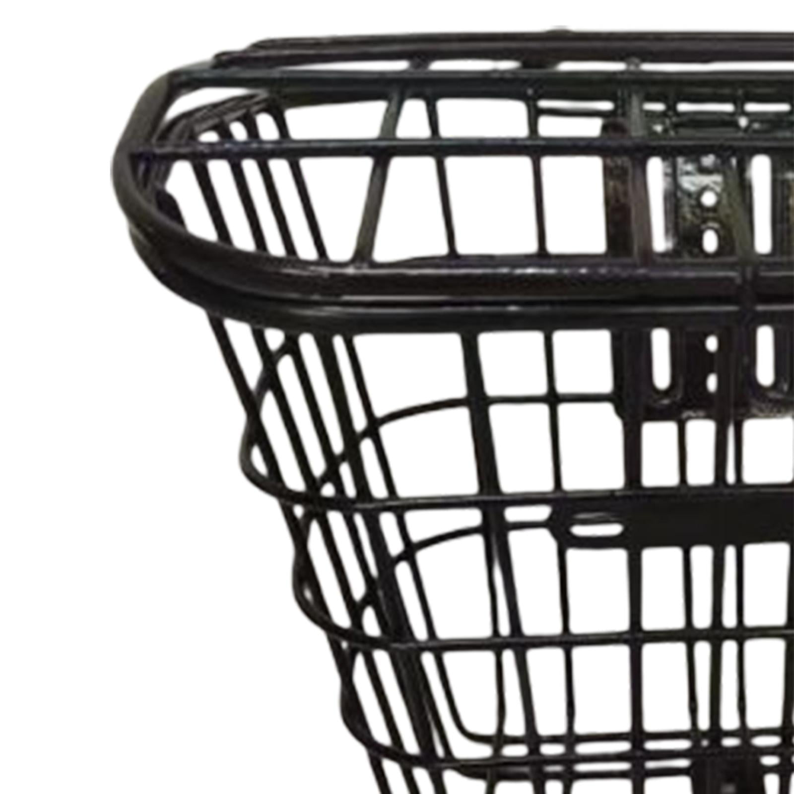 Bike Front Basket Durable Cycling Carrier Detachable Basket Folding Bike