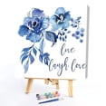 thumbnail image 2 of Tinta azul rosa pintura al óleo por números Kit DIY dibujo imagen para adultos decoración del hogar FLhrweasw Nuevo, 2 of 9