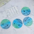 thumbnail image 3 of Set of 5 Coaster Resin Molds, Coaster Silicone Molds for Epoxy Resin with Storage Box Mold, Coaster Molds for Resin Casting, Epoxy Resin Molds for Cups Mats, DIY Resin, Home Decoration, 3 of 7