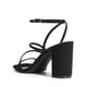 thumbnail image 3 of Sandalia DREAM PAIRS SDHS2428W para mujer en nubuck negro con tacón, 3 of 7